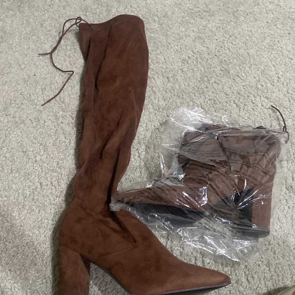 Brown Knee Boots sz 12